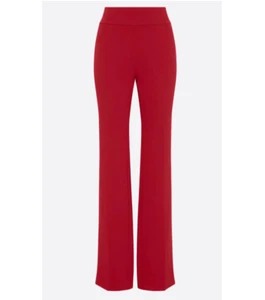 Manning Cartell womens NWT Editor's Pick pants size 4 Ruby red flat front - Picture 1 of 13