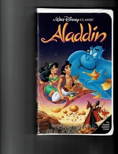 Aladdin (VHS, 1993) New, Sealed NOS. Walt Disney Classics. Clamshell - Foto 1 di 3