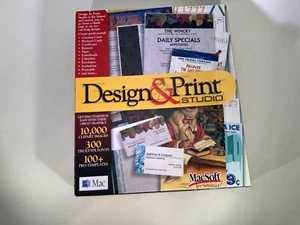 Design & Print Studio Mac-soft Rare! - Zdjęcie 1 z 3