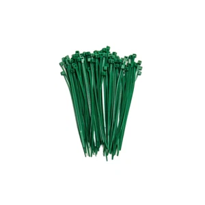 Ziptie.Com 4-Inch Dark Green Multi-Purpose Cable Tie, 18-Lb Tensile Strength, UL - Picture 1 of 12