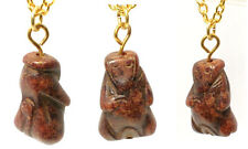 Red Jade Monkey Amulet Pendant Genuine Ancient Shang China Hand Carved BC1000