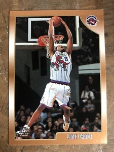 1999 Topps Rookie Card Basketball Vince Carter RC Rookie #199 - Picture 1 of 2