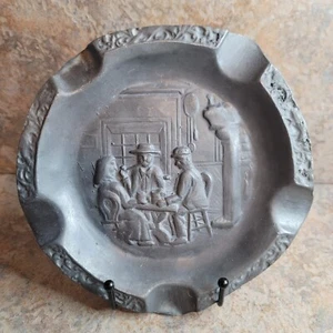 Vintage Pewter Ashtray Made in Germany - Picture 1 of 7
