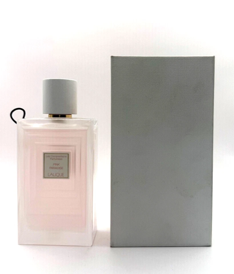 Lalique Pink Paradise 3,3 oz./100 ml Eau De Parfum Spray Novo com etiquetas frete grátis não lacrado - Imagem 1 de 2