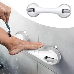 Reposapiés de ducha para pared, taburete de pie de pedicura de ducha de 12 pulgadas para afeitarse las piernas - Imagen 1 de 10