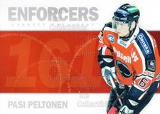 2006-07 Finnish Cardset Enforcers Gold #10 Pasi Peltonen