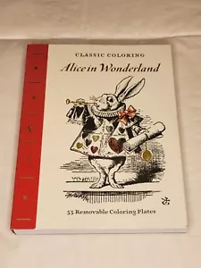 Classic Coloring: Alice in Wonderland (Adult Coloring Book): 2016 Trade Paperbac - Foto 1 di 7