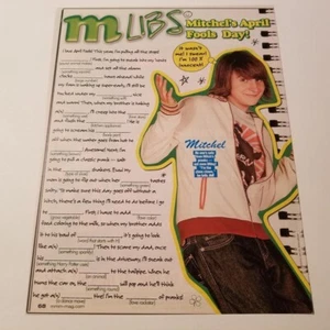 Recorte de 1 página Mitchel Musso - Imagen 1 de 1
