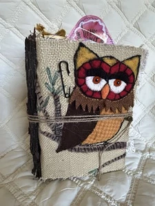Handmade Junk Journal “owl” - Picture 1 of 24