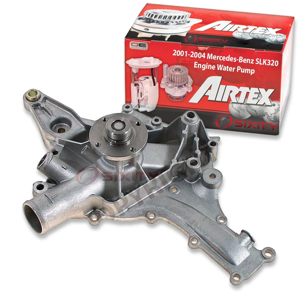 Bomba de agua del motor Airtex para Mercedes-Benz SLK320 2001-2004 3,2 L V6 refrigerante zn Foto 1 de 4