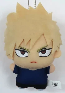 My Hero Academia Katsuki Bakugou Chibi Plush Mascot Toy 11cm Stuffed Badge - Picture 1 of 1