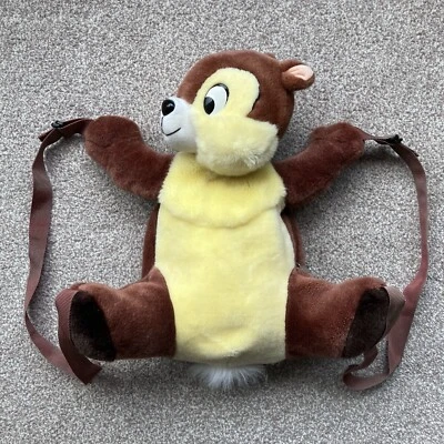 Disney Chip 'n Dale Plush Bag Backpack - Chip & Dale - Disneyland - Image 1 of 4