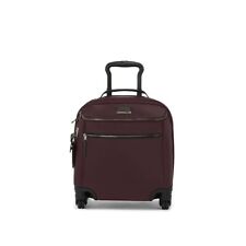Tumi T1149 Deep Plum Voyageur Oxford Compact Carry-On Spinner 16 in