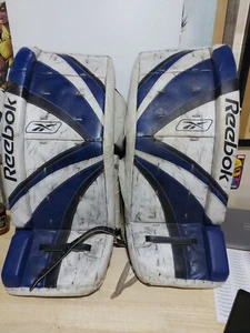 Reebok GP Senior Koho Lefevre Used Hockey Goalie Pads 32" - Picture 1 of 11