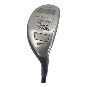 Snake Eyes Quick Strike 5W/21 18° Hybrid Golf Club RH 42.5” TaylorMade RBZ Flex - Picture 1 of 7