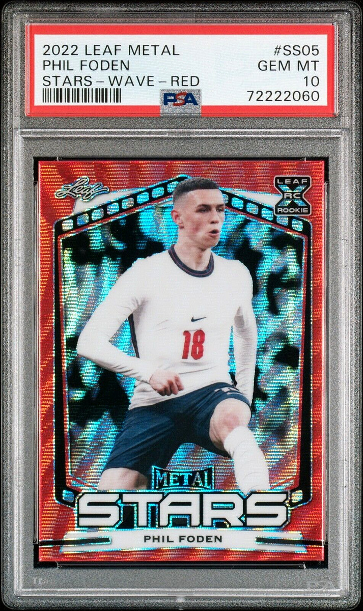 2022 Leaf Metal Stars Phil Foden #SS-05 for sale | eBay 2022 Leaf Metal Stars Phil Foden #SS-05 for sale | eBay