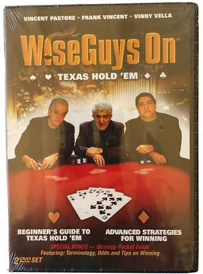 DVD Wise Guys On Texas Hold Em 2005 Image Entertainment Poker New  - Image 1 of 2