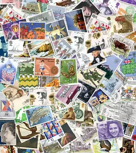 50 Different GB Commemorative stamps - All Fine Used Mixture Ex-FDC *FREEPOST* - Picture 1 of 1