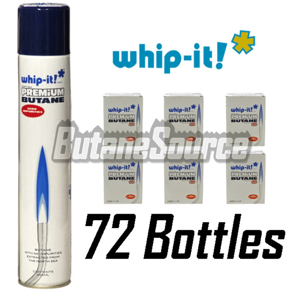 Whip-It Premium Butano - Estuche Maestro - 72 Botellas Foto 1 de 1