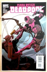 NM 9.0 MARVEL DARK REIGN DEADPOOL ISSUE 10 BULLSEYE WAY MEDINA VLASCO GRACIA - Bild 1 von 1