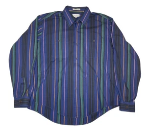 Vintage Yves Saint Laurent YSL Mens Button Up Dress Shirt Size XL - Picture 1 of 8