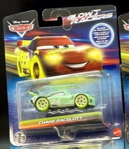 Disney Pixar CARS Glow Racers Chase Racealott ~ Difícil de encontrar ¡Muy genial! - Imagen 1 de 2