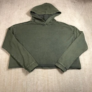 Z By Zella Sweater Womens Large Green Hoodie Sweatshirt  Oversized - Picture 1 of 10