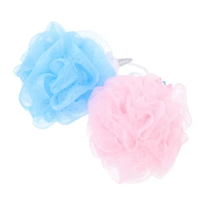 2 Pcs Bath Ball Child Baby Sponges Shower Exfoliating Unicorn Scrubby - Bild 1 von 12