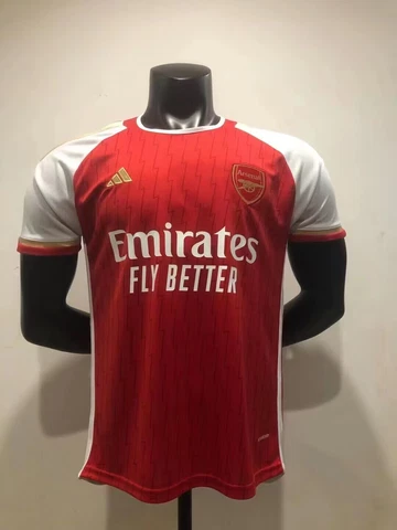 NEW 23/24 Arsenal Home Soccer Jersey Football Shirt ,Free Customization Cover