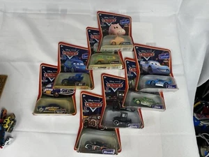 Lot of 8 Disney Pixar Cars Supercharged -See Details Hamm, McQueen, DJ, Fillmore - Picture 1 of 11