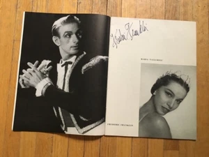 Frederic Franklin Ballet NY Broadway Autographed Signed Old Theatre Program T18 - Picture 1 of 4