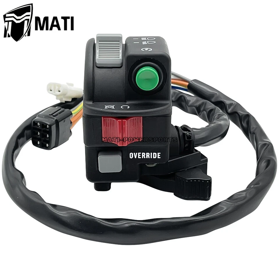 Interruptor de manillar arranque funcionamiento parada anulación para Suzuki King Quad 450 LTA450X 07-10 Foto 1 de 4