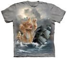 Krakitten T-Shirt-The Mountain Brand - Let Loose the Kraken-Sizes Small-5X