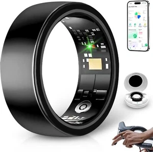 Smart Rings pour Sleep Tracker IP68 Smart Ring étanche pour iPhone et Android - Photo 1 sur 64