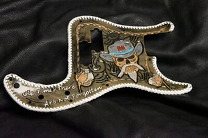 Golpeador de cuero personalizado hecho a mano P-Bass ""Diseño personalizado"" serie con cordones - Imagen 1 de 11