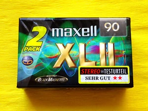 2x MAXELL XL II 90 Cassette Tapes 1998-2000 + OVP + SEALED + Im 2er-Pack + - Picture 1 of 2