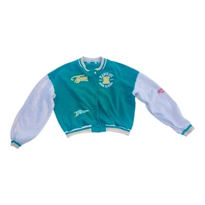Stranger Things Hawkins High varsity jacket Netflix Kids 12/14 Very Clean RARE - Picture 1 of 13