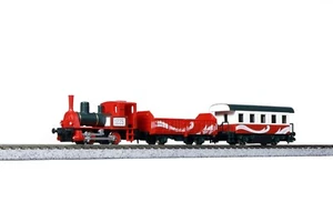 Kato N 12-25 Christmas Train Set 0-4-0 Steam Locomotive Wagons Pocket Line - Picture 1 of 1