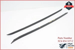 2015-2018 VOLKSWAGEN JETTA FRONT LEFT & RIGHT WINDSHIELD DRIP SEAL MOLDING OEM - Picture 1 of 12