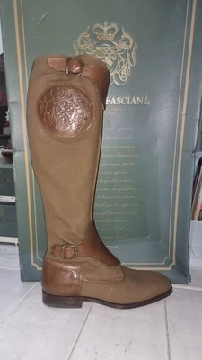 Alberto Fasciani Stivale Donna Marrone Size Eu37 AF935 - Imagem 1 de 4