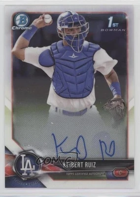 2018 Bowman Chrome Prospect Auto Keibert Ruiz #CPA-KR Auto - Image 1 of 2
