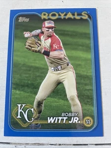 Bobby Witt Jr. 2024 Topps Update Blue Border Parallel SP All-Star Game KC Royals - Picture 1 of 2