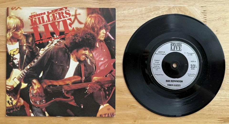 Thin Lizzy - Killers Live. 1981 UK 7" EP. Phil Lynott. 3 Tracks. Foto 1 de 1