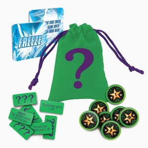 DC Deck-Building Game: Arkham Asylum — Plastic Tokens & Bag - Picture 1 of 1