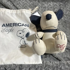 Limited Edition American Eagle Snoopy Plush Doll Toy Holiday 2024 - Picture 1 of 5