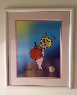 Original GRINCH Cindy Lou No More Than Two Chuck Jones Serigraph Seri Cel Cell - Image 1 of 3