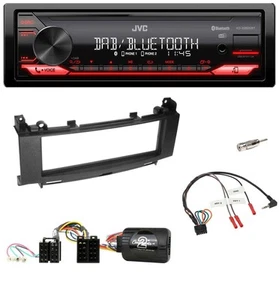 JVC Bluetooth USB DAB Lenkrad Autoradio für Mercedes A-Klasse B-Klasse 2005-2011 - Bild 1 von 9