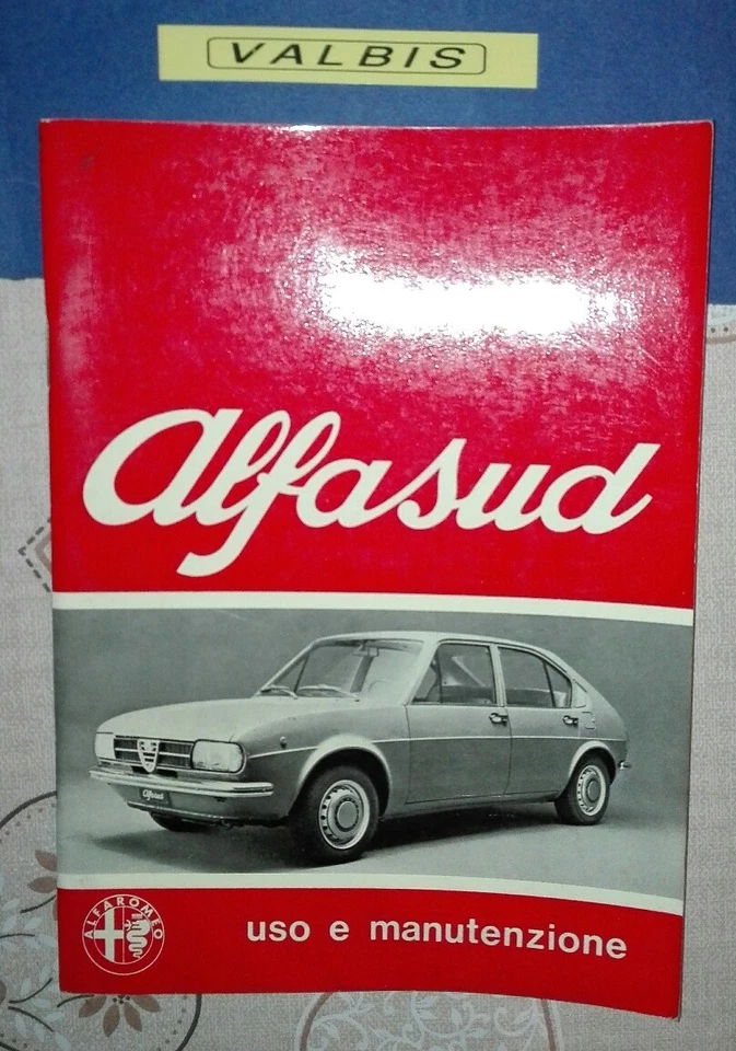LIBRETTO "USO E MANUTENZIONE" ALFASUD - DEL 1973 -ENTRA  - Immagine 1 di 1