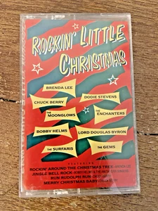 Rockin' Little Christmas (1988, MCA Records, Cassette Tape) Various Artists - Foto 1 di 3