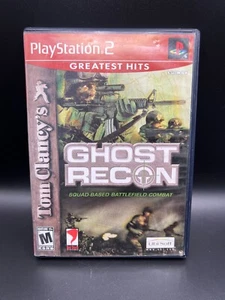Tom Clancy's Ghost Recon Playstation 2 Sony probado en caja original completo - Imagen 1 de 4